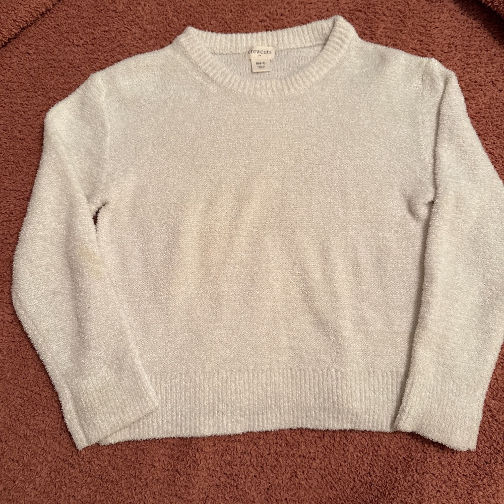 Girls crew cut sweater